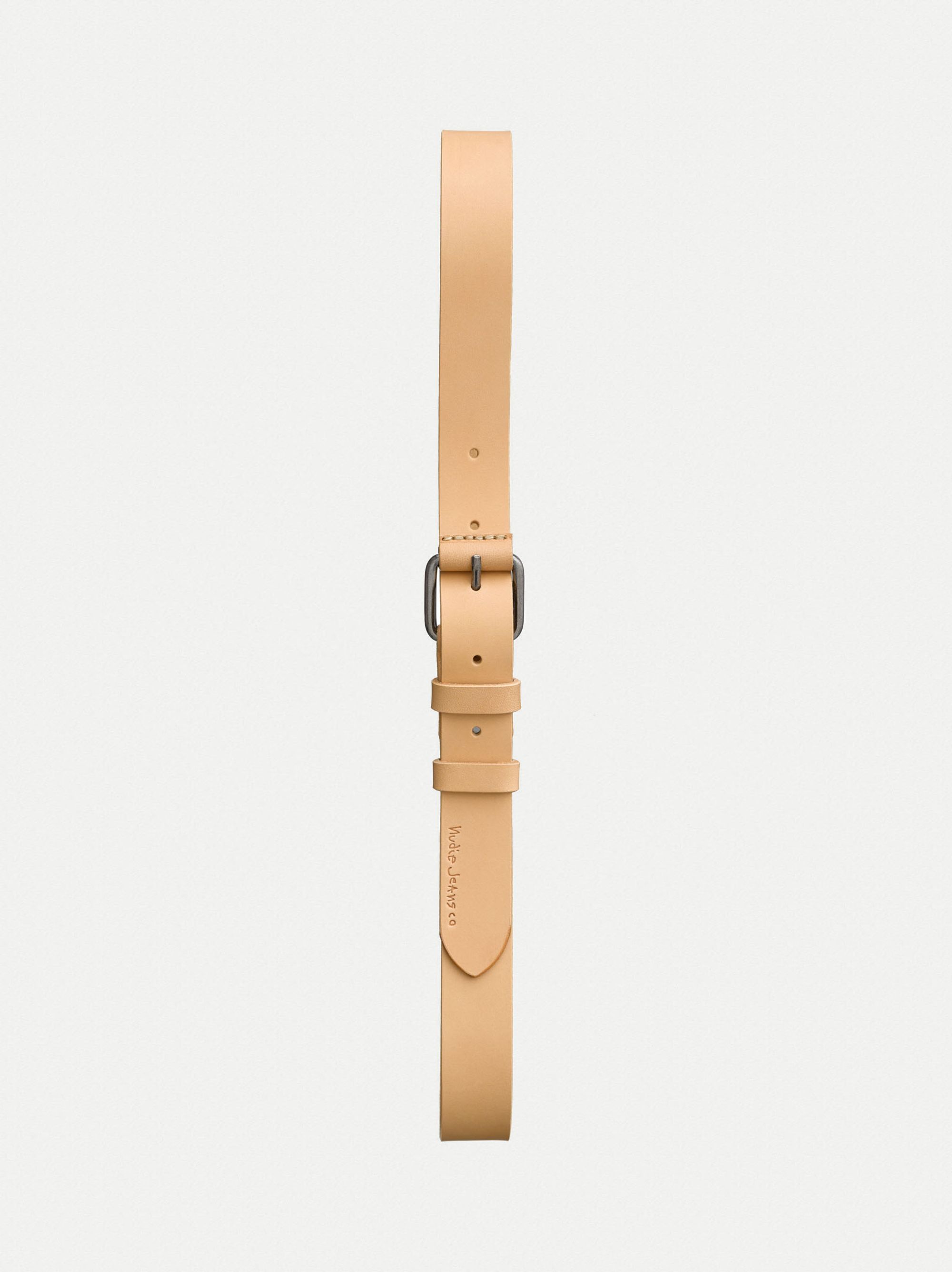 BELT 25MM MEDIUM WESTERN IN BLACK CALFSKIN WITH SILVER BUCKLE main image 1