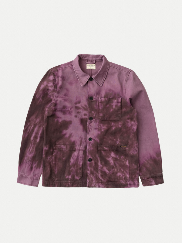 Barney Worker Jacket Tie Dye