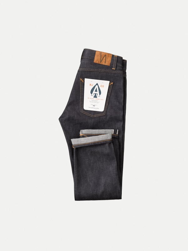 Gritty Jackson Dry Ace Selvage straight jeans | Nudie Jeans