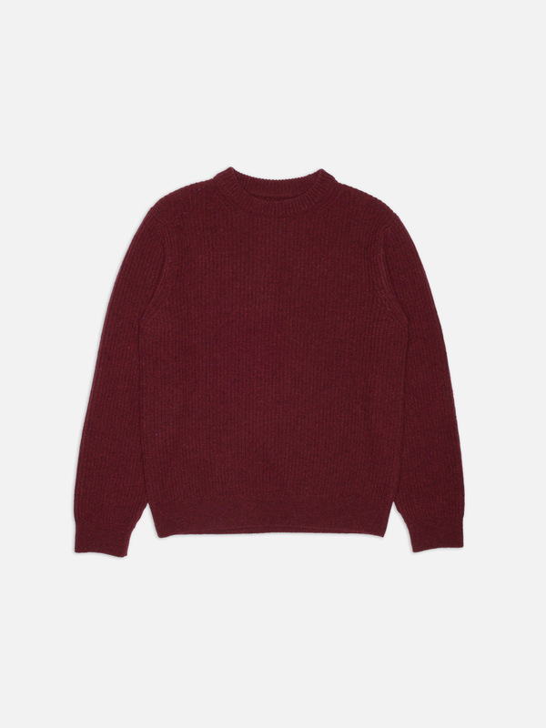 August Rib Wool Sweater