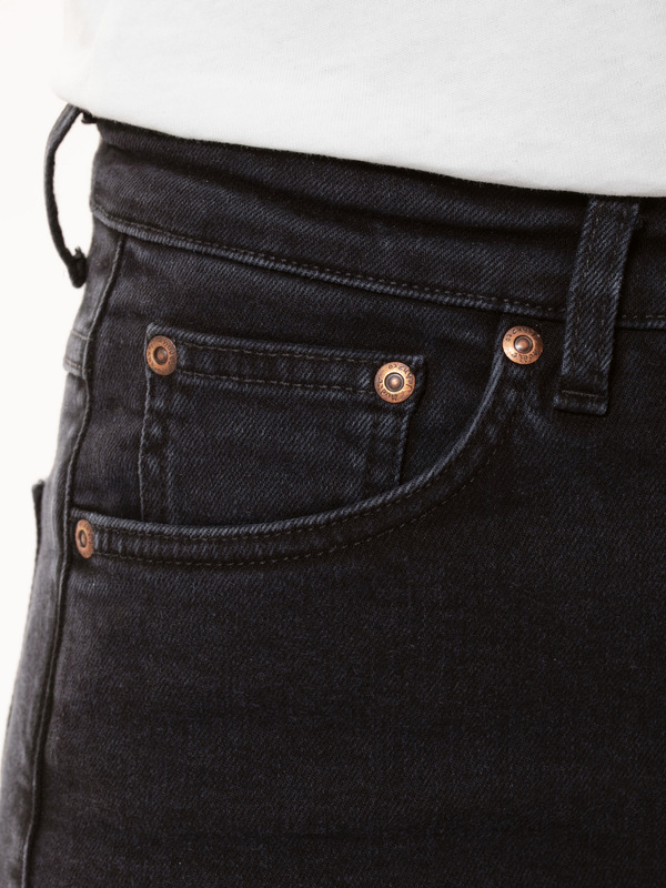 今季新作】argue MELLOW STRAIGHT BLACK DENIM