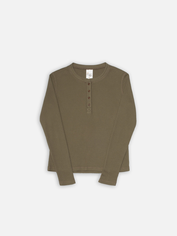 Primary image for Mira Henley Waffle Olive