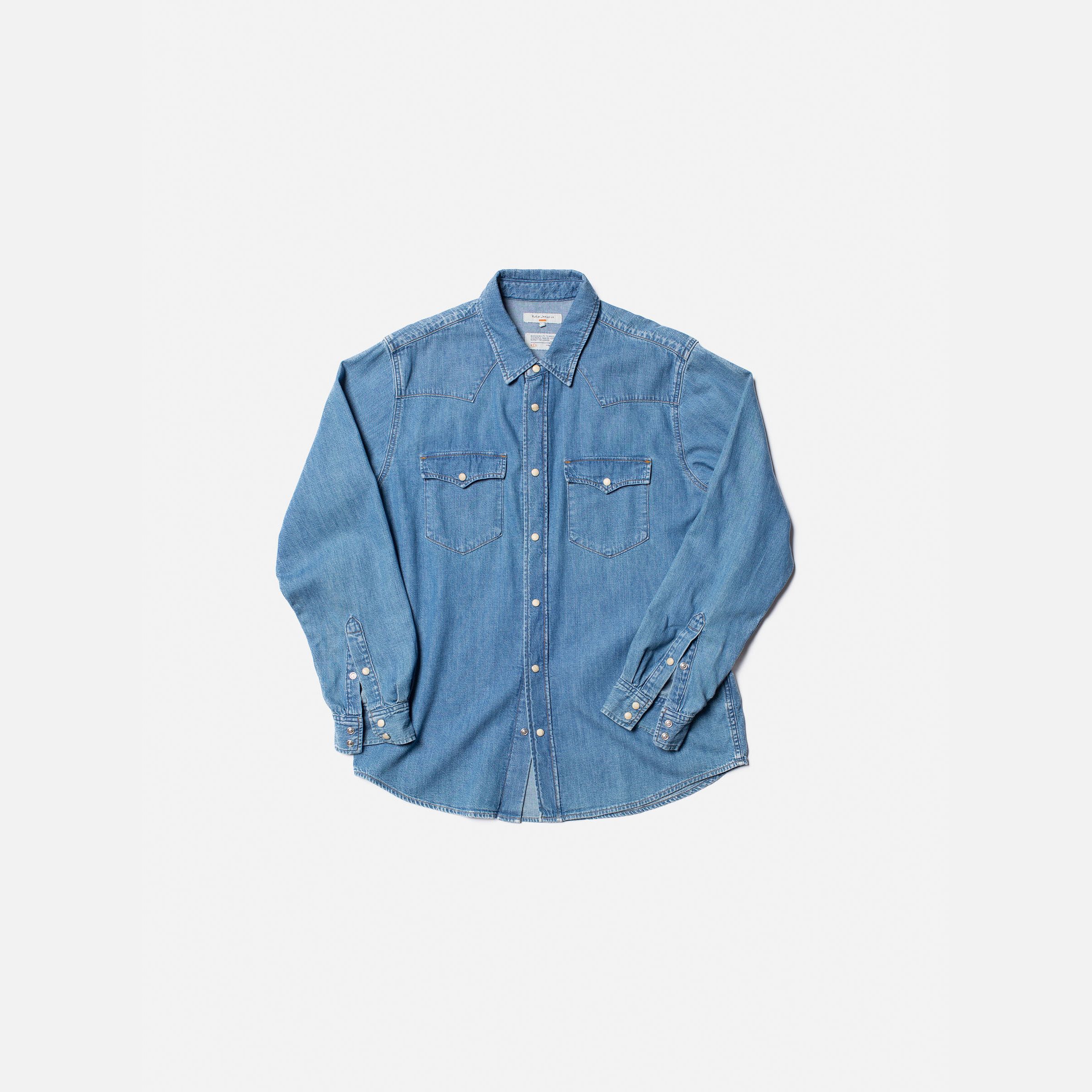 George Another Kind Of Blue Denim Shirt