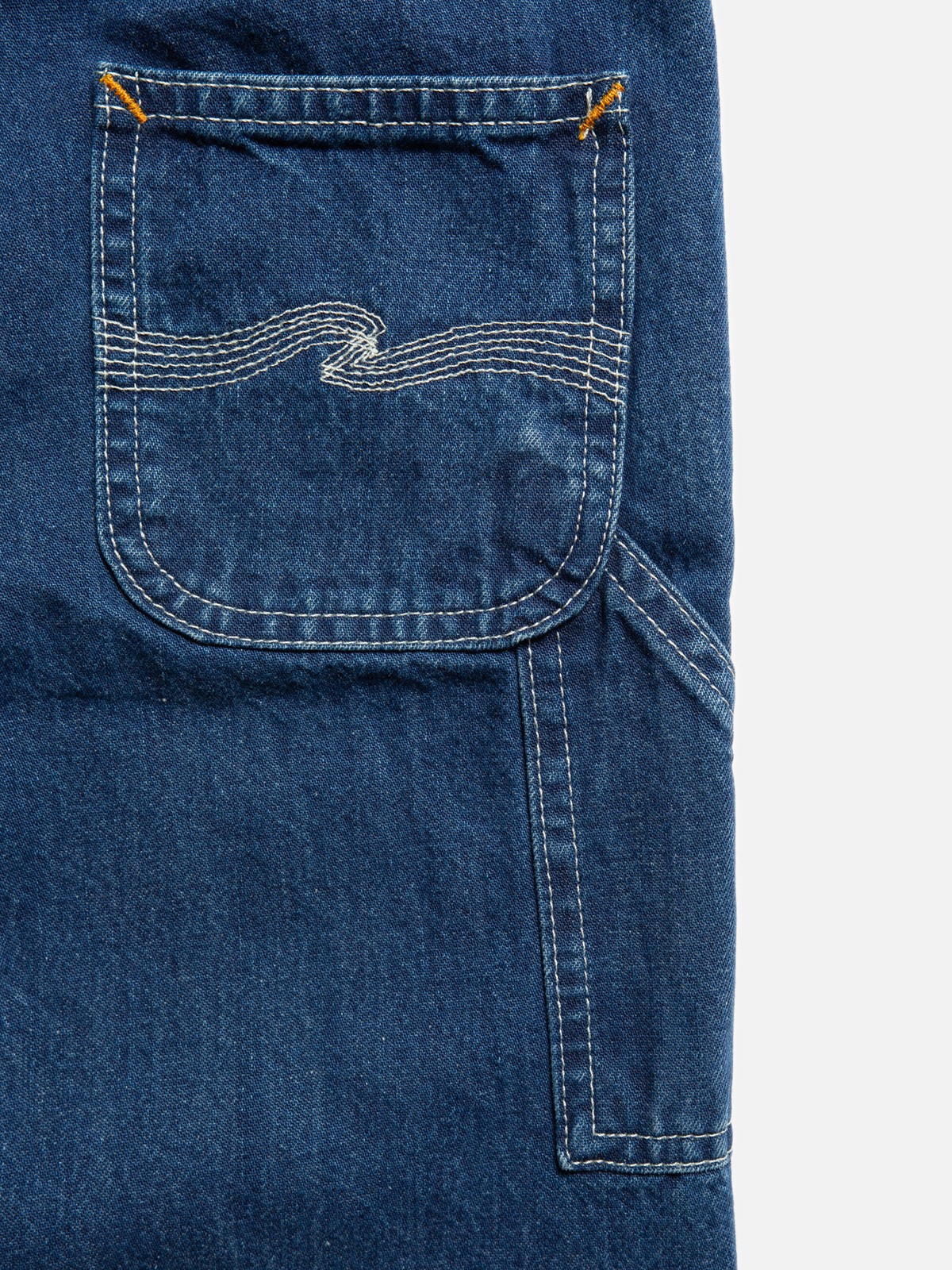 Utility Pocket Denim Boilersuit
