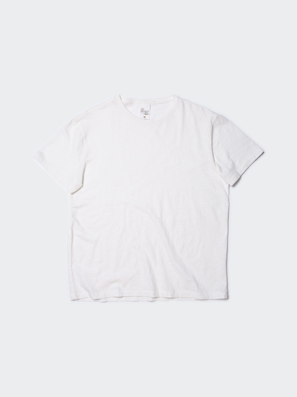 Roffe Slub T Shirt Offwhite