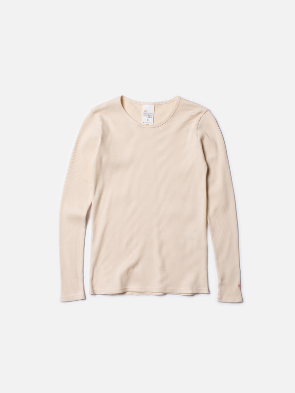 Jessy Rib LS T Shirt Egg