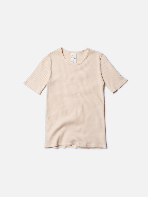 tシャツ Nudie Jeans/ヌーディージーンズ Eve The Cat T-Shirt / Tシャツ / Offwhite レディース Nudie Jeans/ヌーディージーンズ Eve The Cat T-Shirt / Tシャツ