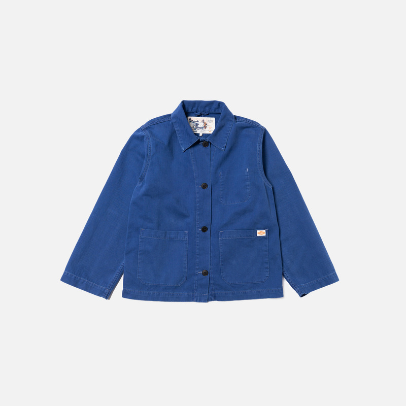 ジャケット・アウター OG CHORE COAT Blue (one wash) HOWIE CHORE JACKET ONE WASH BLUE – 707