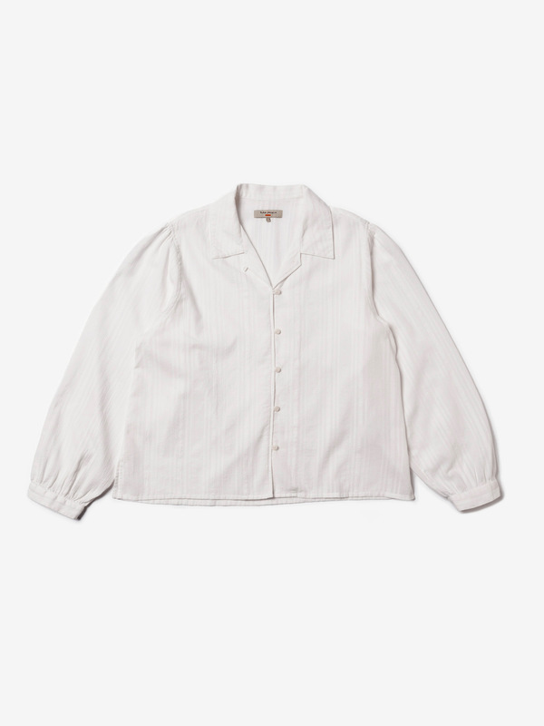 Juni Fringe Shirt Offwhite