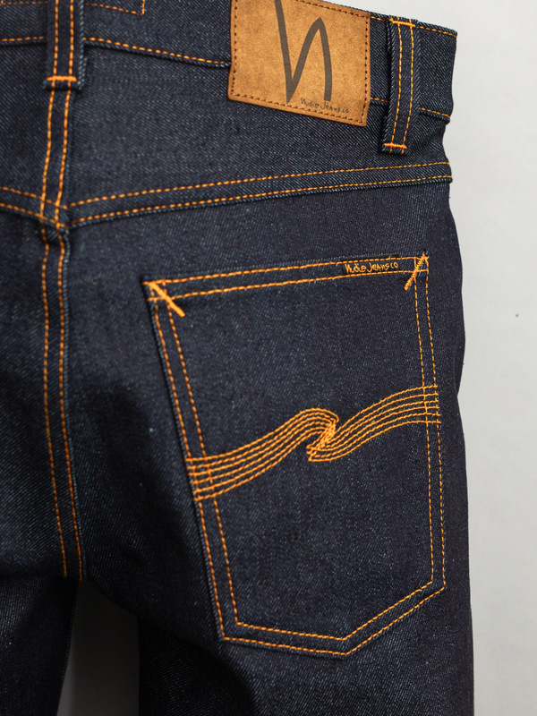 Grim Tim Dry Japan Selvage slim straight jeans | Nudie Jeans