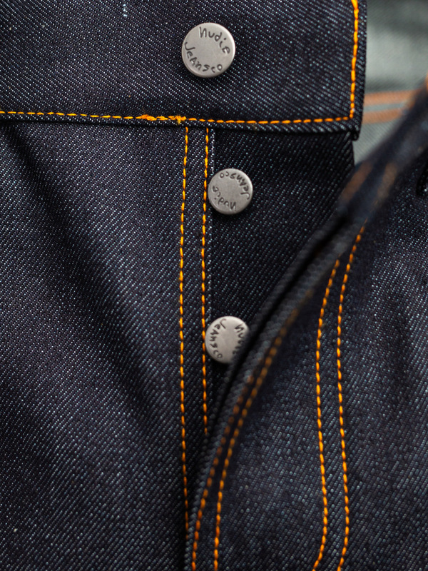 Grim Tim Dry Japan Selvage slim straight jeans | Nudie Jeans