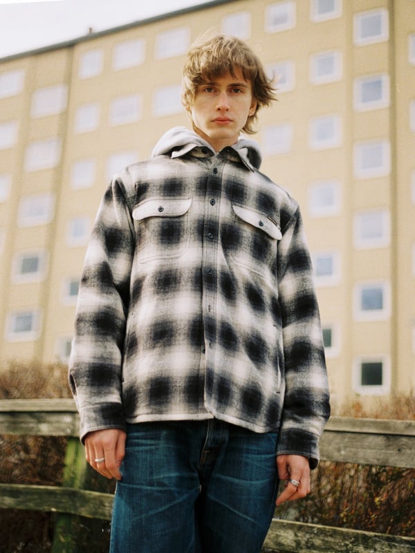 Glenn Padded Shadow Check Shirt