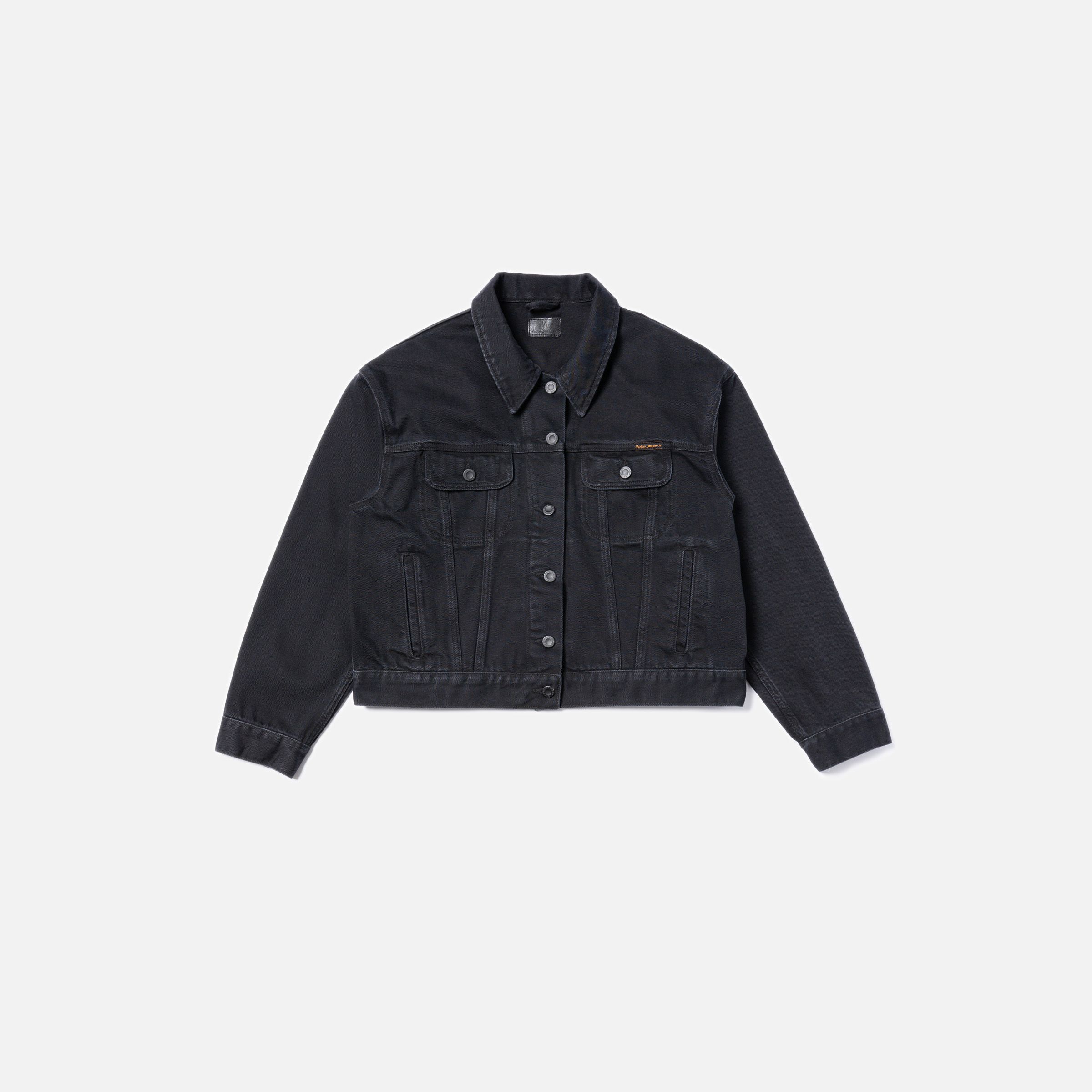 Berit Denim Jacket Asphalt Black