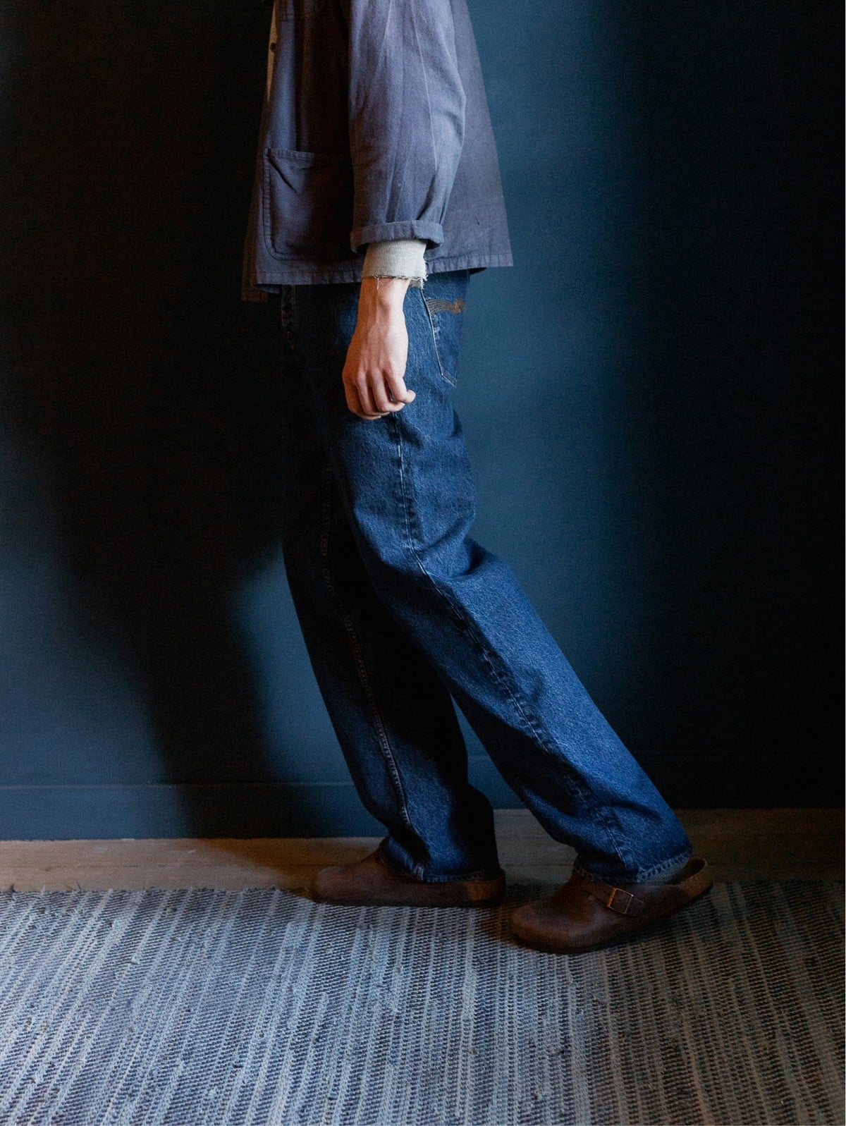 Tuff Tony Evening Jazz Loose Wide leg Jeans Nudie Jeans tuff-tony-evening-jazz-loose-wide-leg-jeans-nudie-jeans