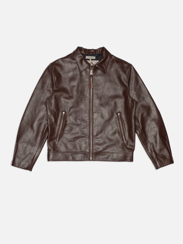 NUDIE JEANS Eddy Rider Leather Jacket photo 2