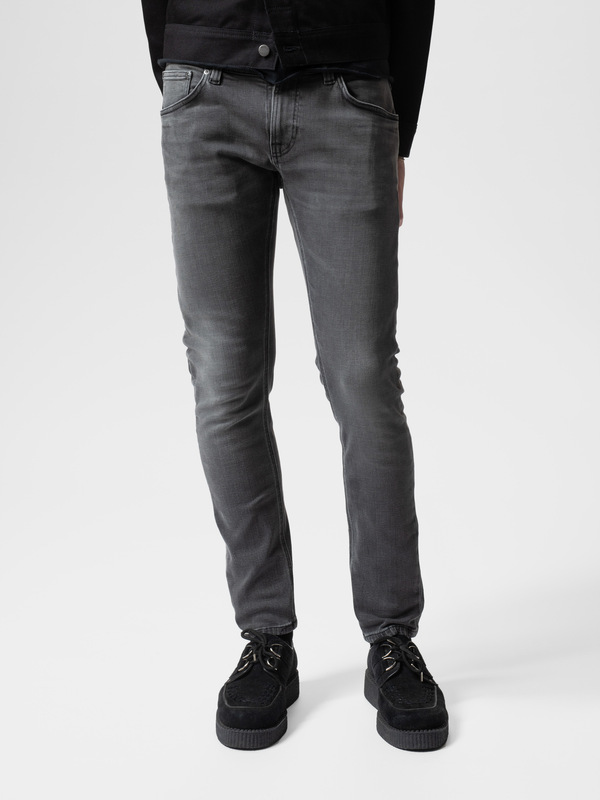 Tight Terry Everblack tight fit jeans | Nudie Jeans