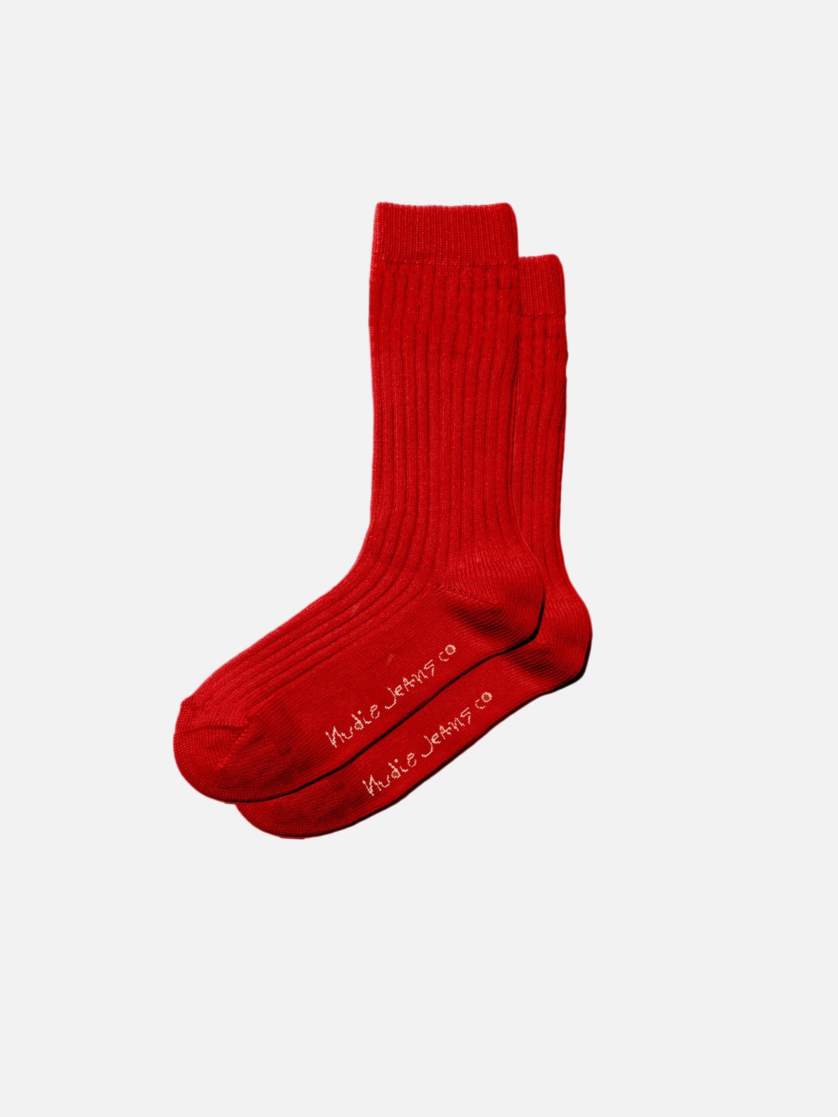 【en】Cotton Socks RED