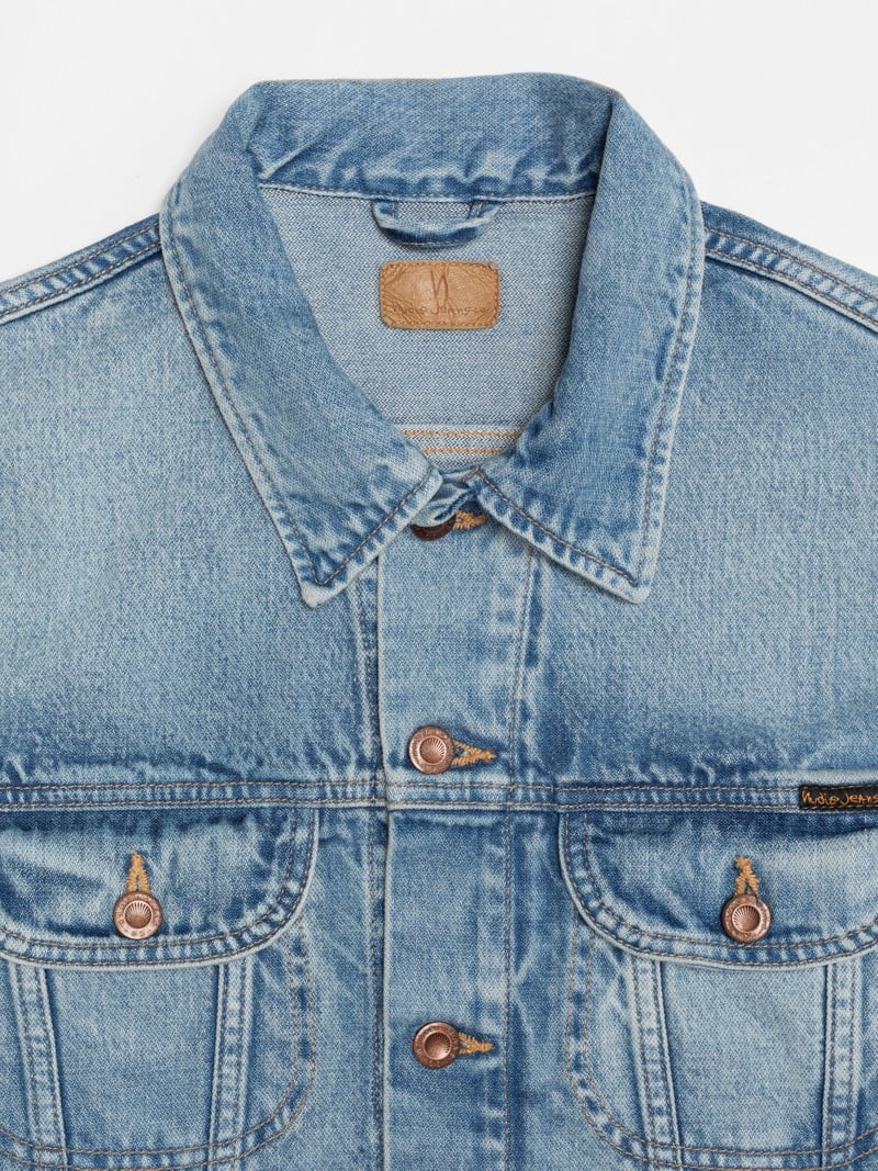Best light wash denim jacket for men. 