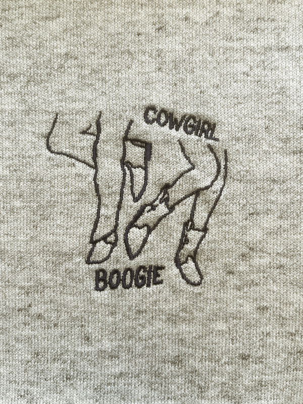 トレーナー スウェット Nudie Jeans/ヌーディージーンズ Lone Sweatshirt Cowgirl Boogie  / スウェットシャ Lone Sweatshirt Cowgirl Boogie Greymelange