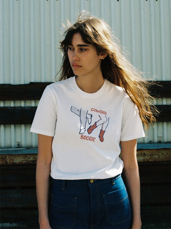 Tシャツ・カットソー Luxury Street Wear washed vintage dirty fit tuya a unisexual Women's tees – Nudie Jeans | Create tomorrow's vintage