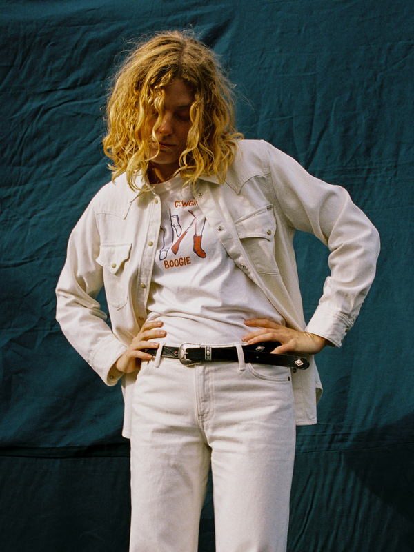 Primary image for Lotta Western Denim Shirt Ivory