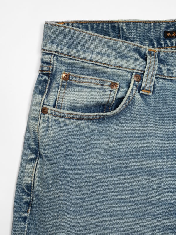 Solid Ollie Wild Blue | Nudie Jeans | Create tomorrow's