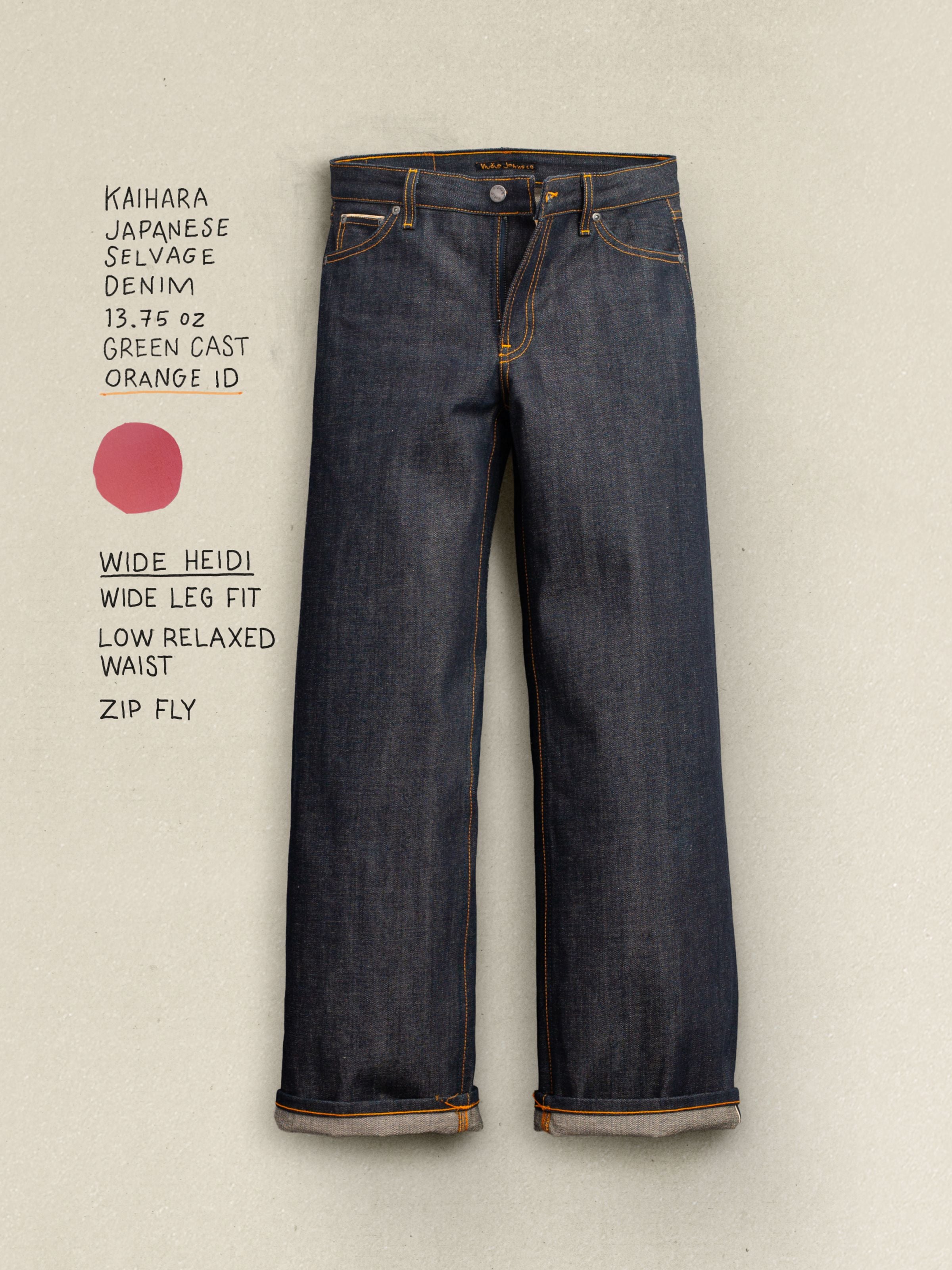 Wide Heidi Dry Selvage