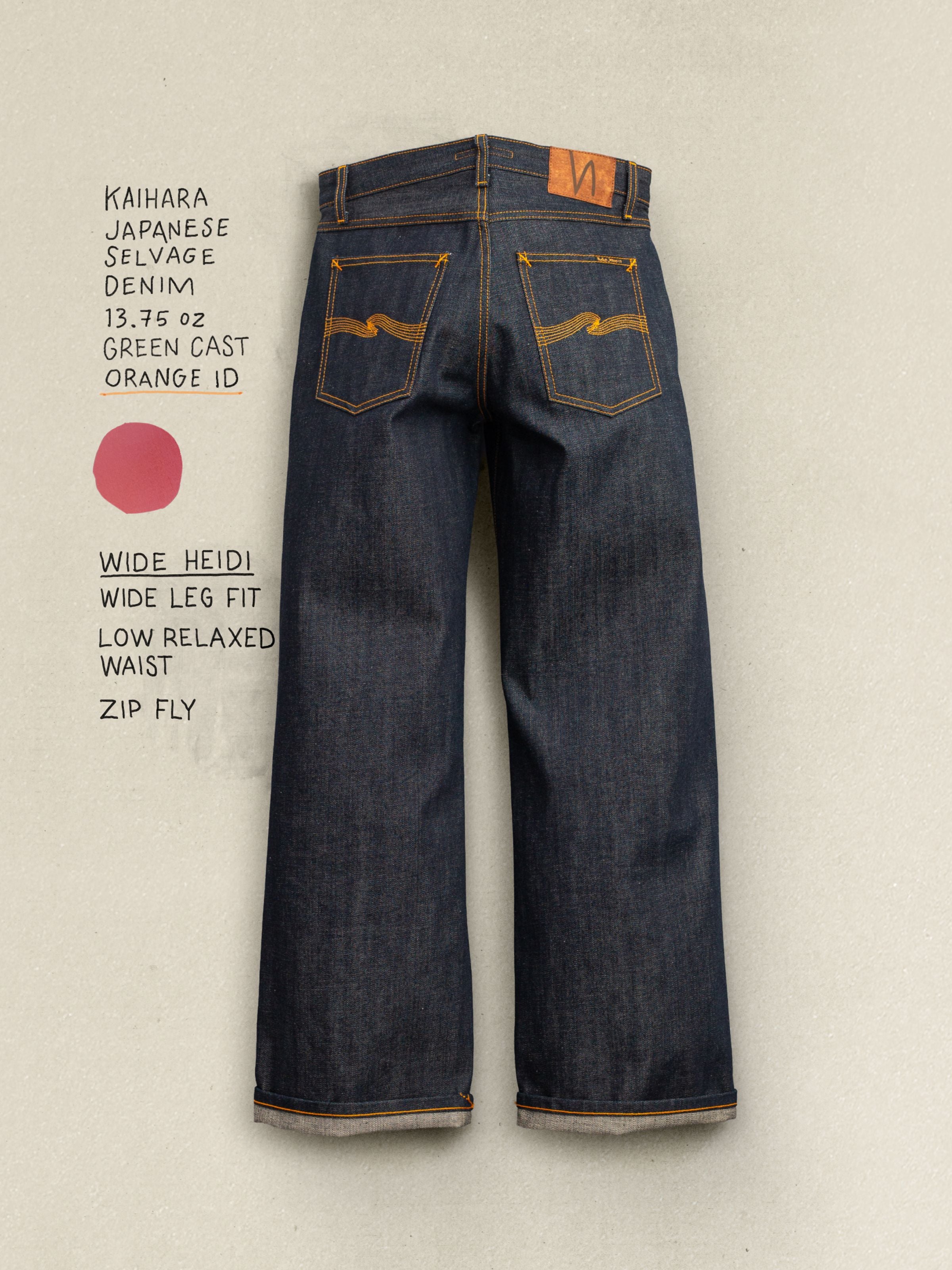 Wide Heidi Dry Selvage