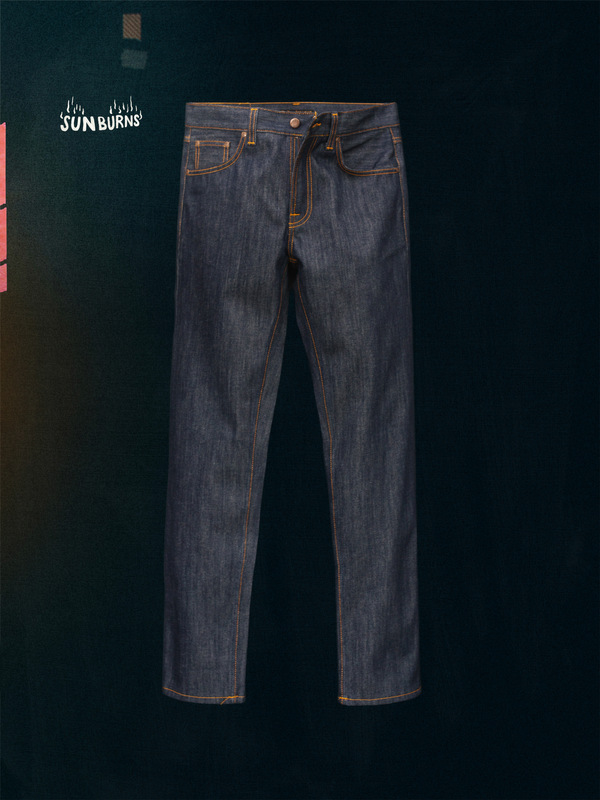 Gritty Jackson Dry Ace Selvage straight jeans | Nudie Jeans