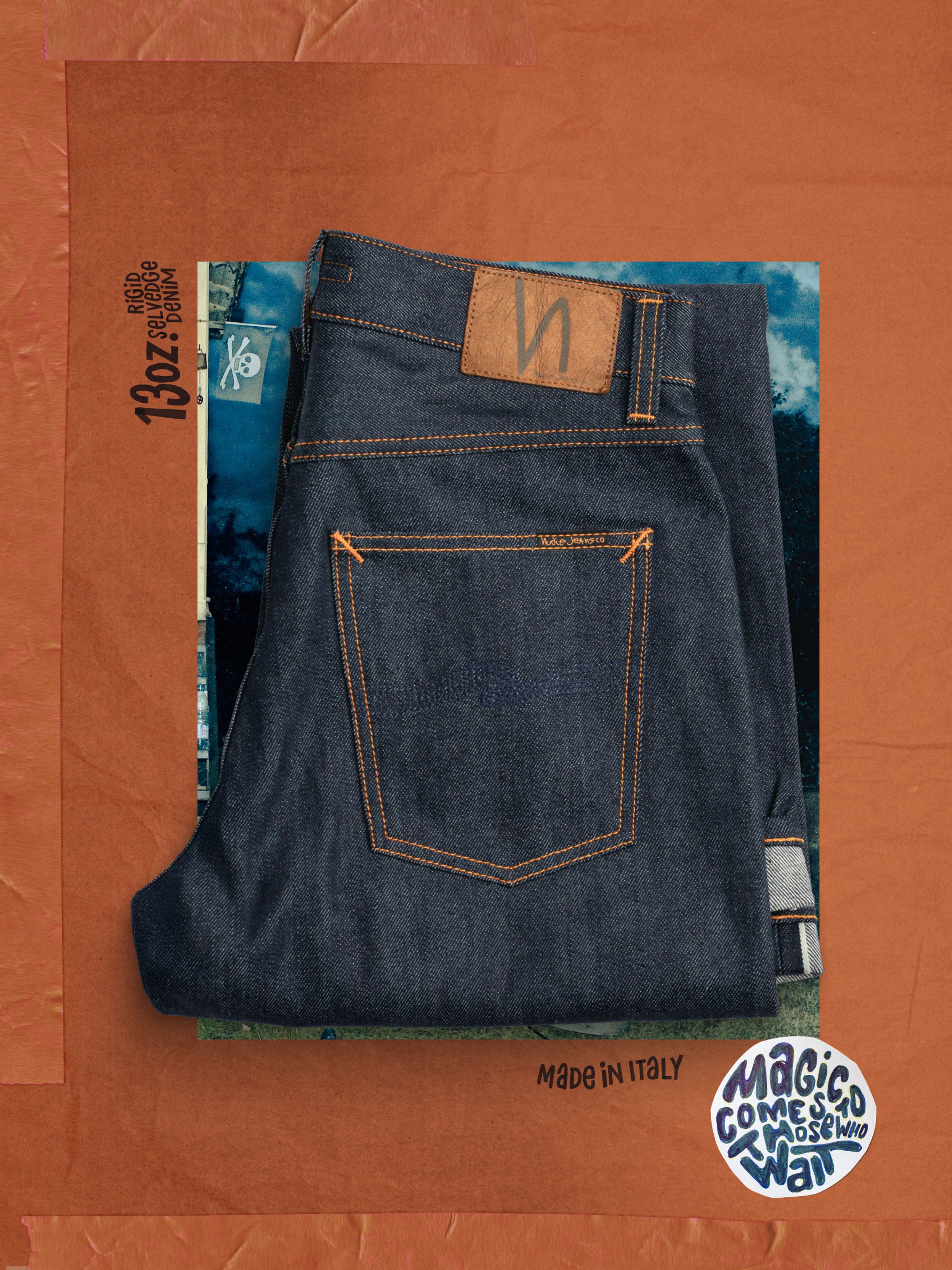 Selvage Denim & Jeans | Nudie Jeans