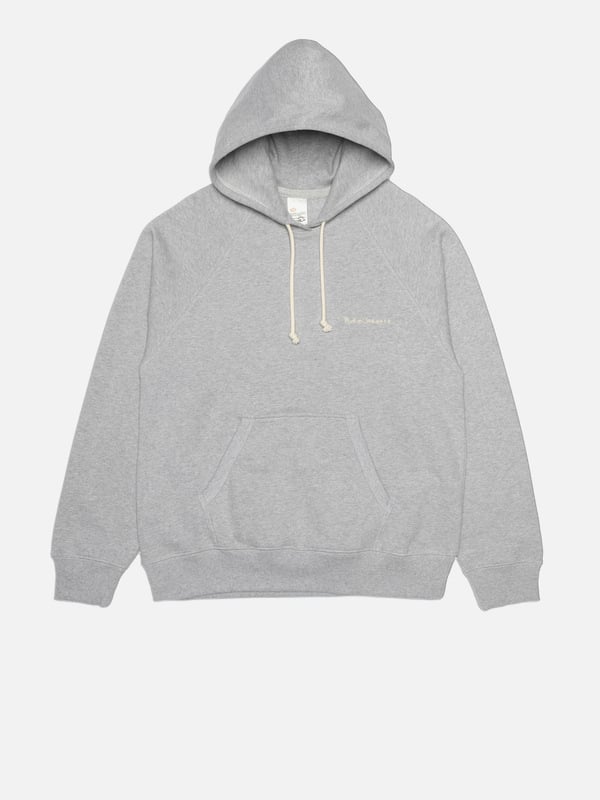 Gunde Logo Hoodie Greymelange