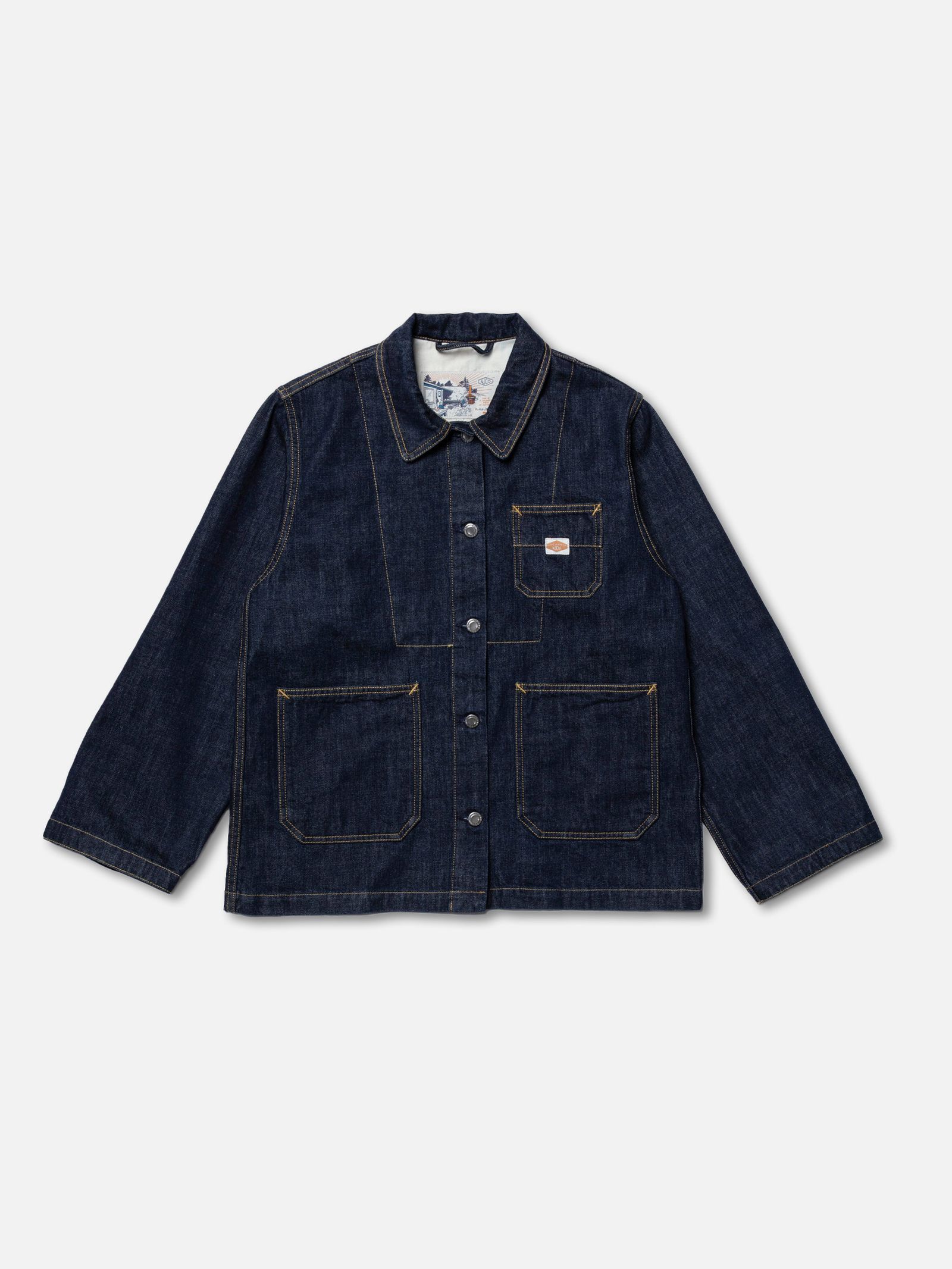 ASTA OVERALL SPENCER - BLUE DENIM