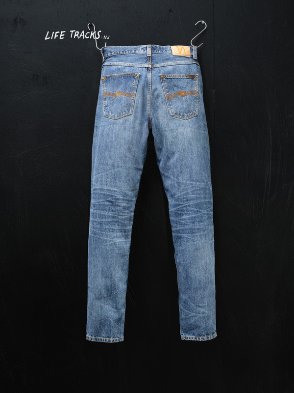 Steady Eddie II Dry Ace Selvage tapered jeans | Nudie Jeans