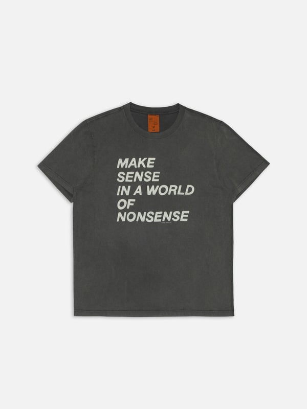 Roy T-Shirt Make Sense Antracite
