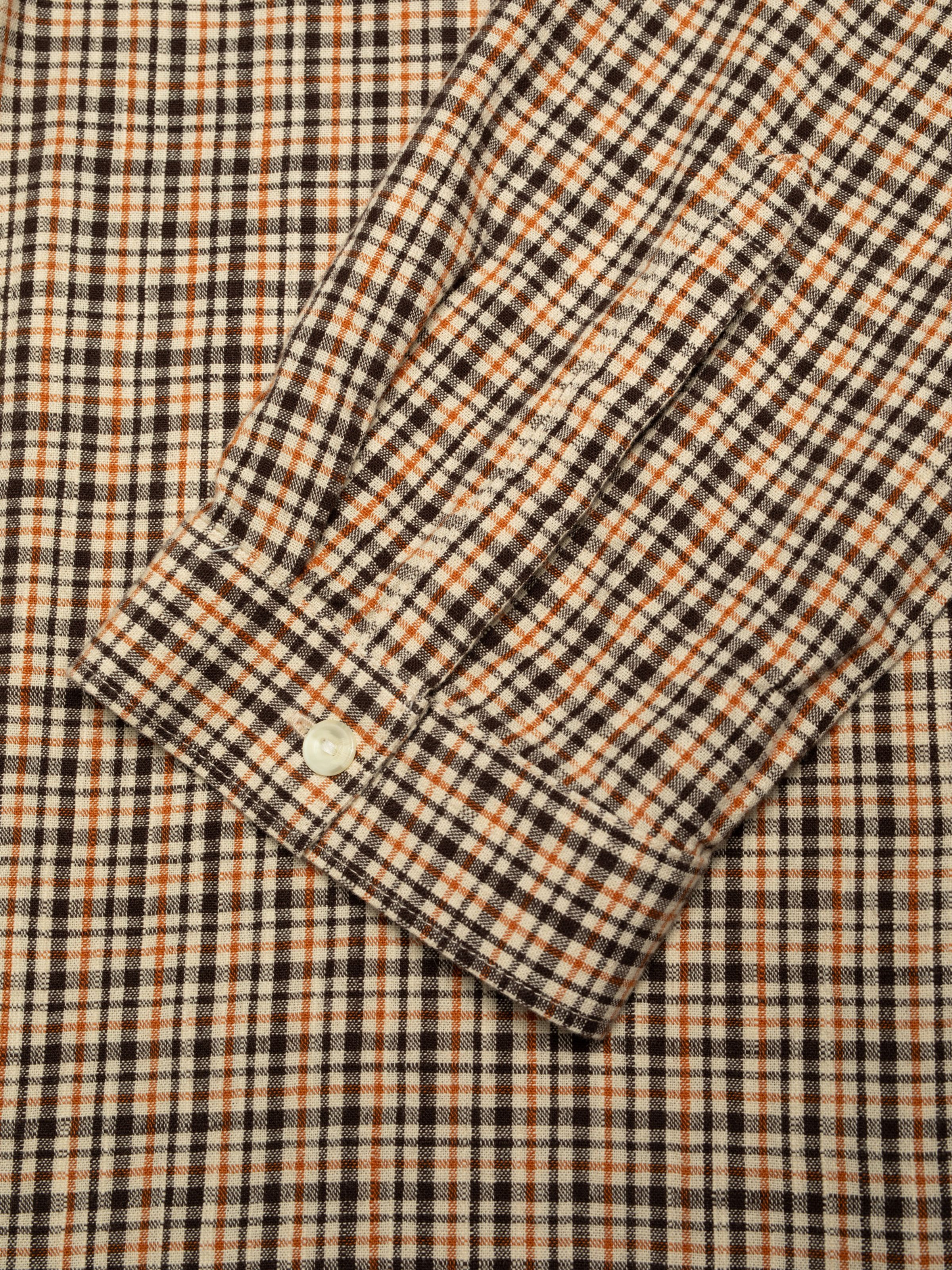 Juni Checked Shirt Brown
