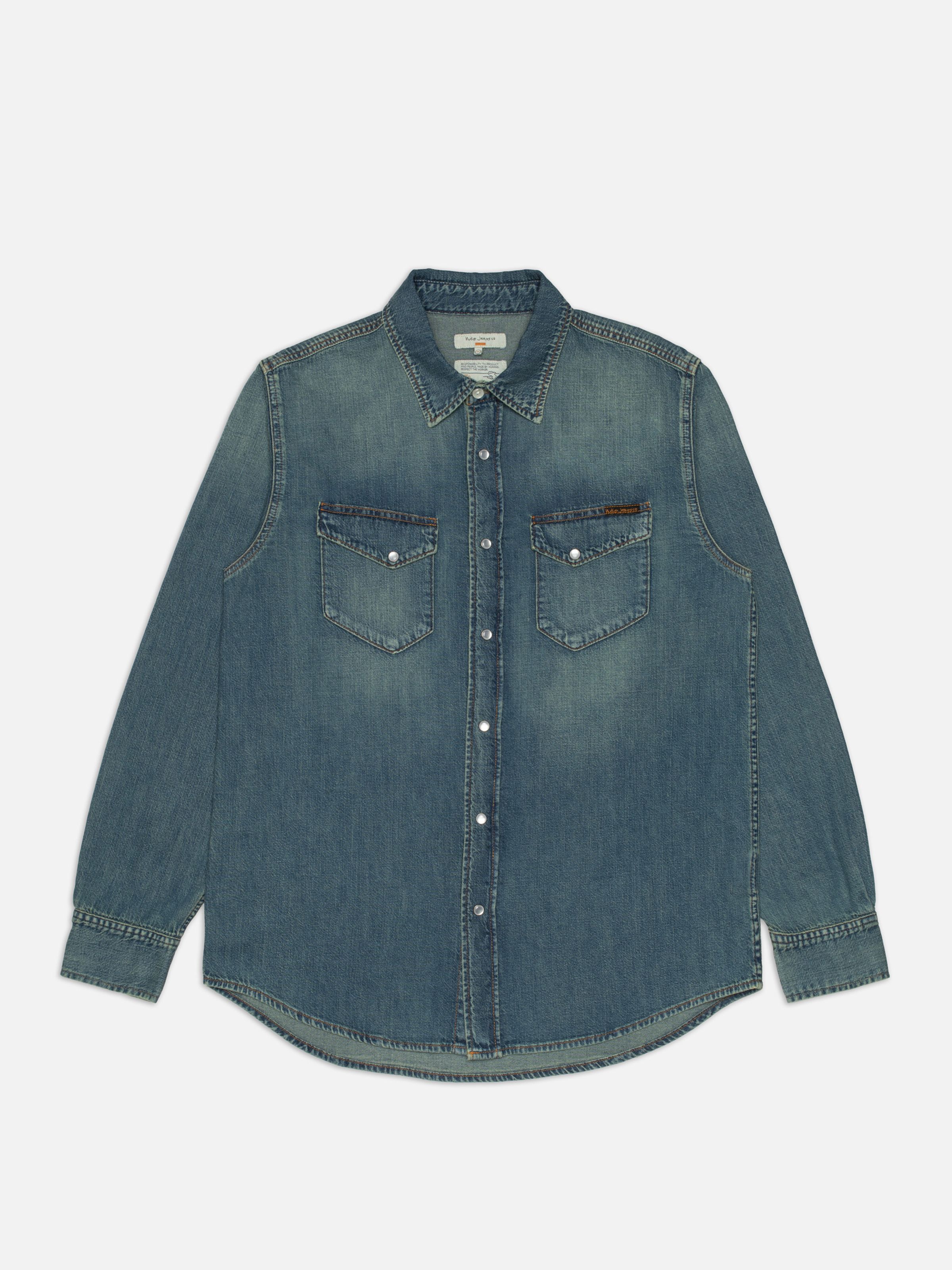 Gunnar Denim Shirt Dirt Wash