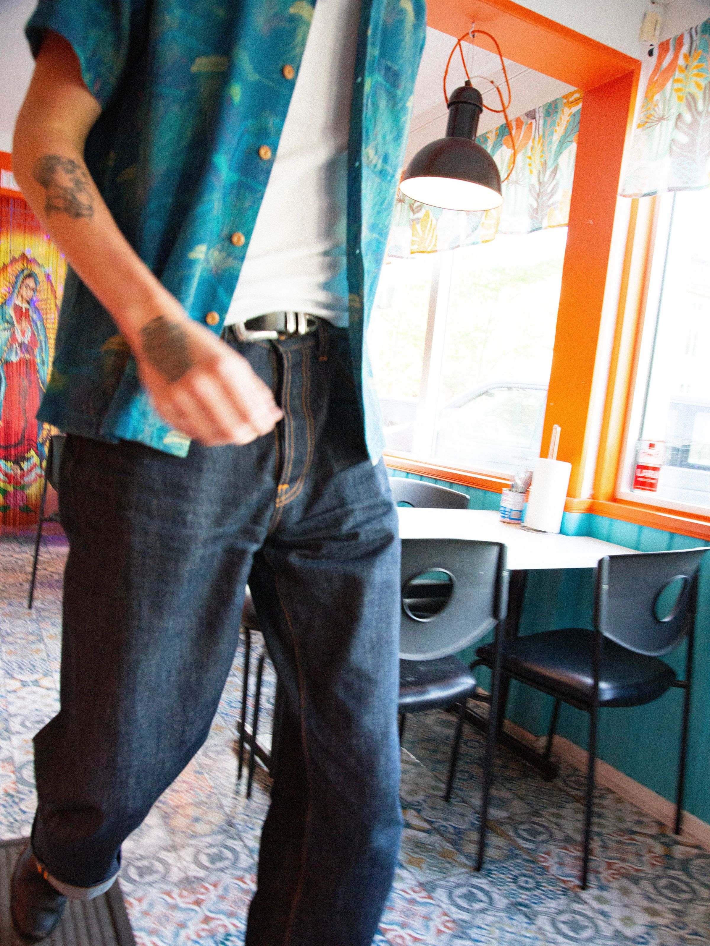 Arvid Hawaii Shirt Deep Sea