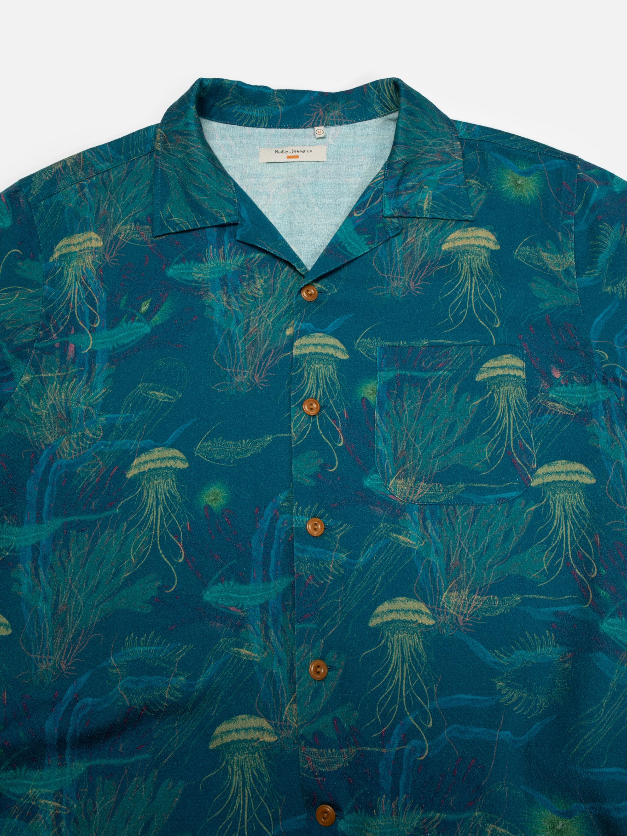 Arvid Hawaii Shirt Deep Sea