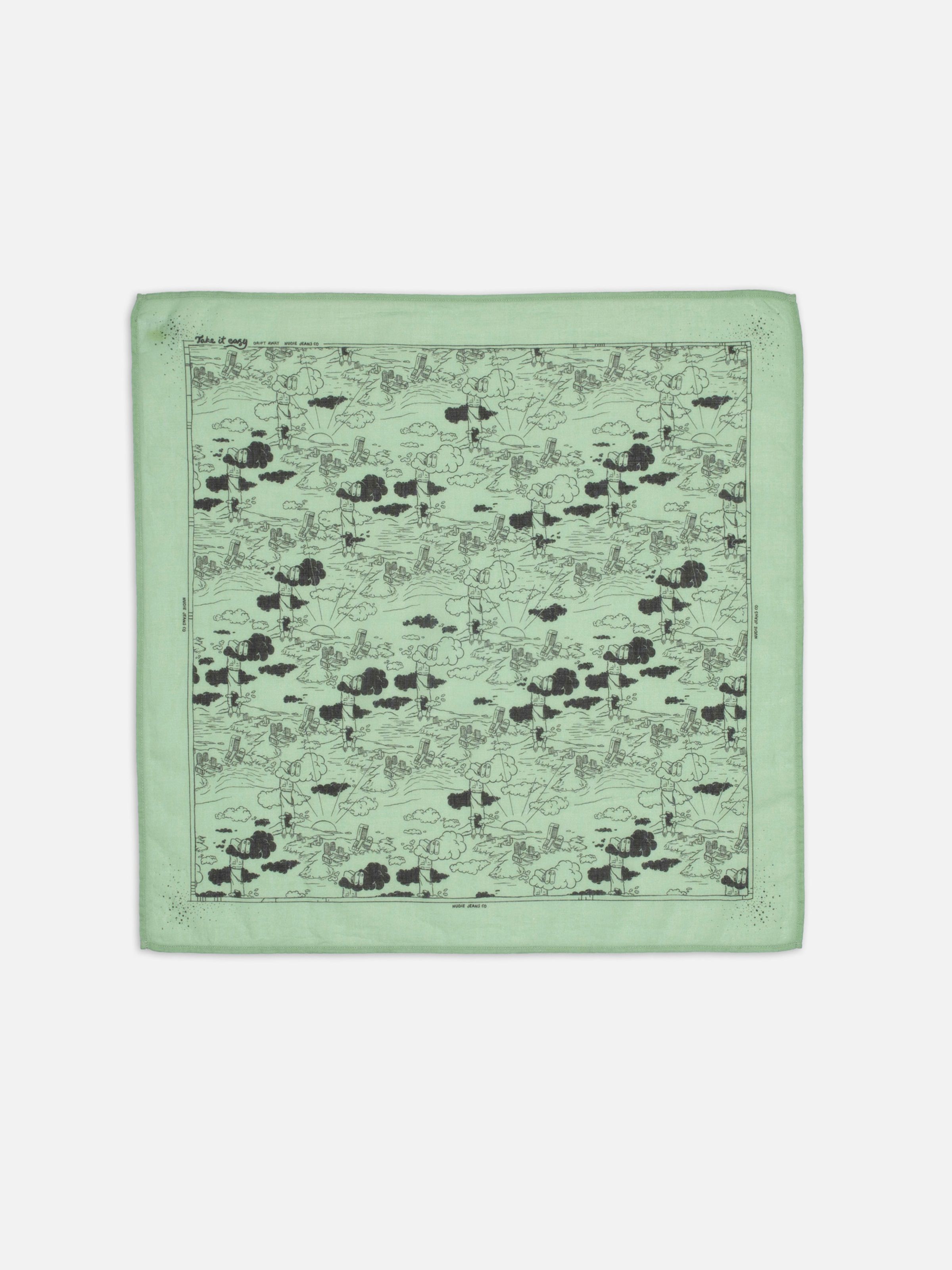 Ingrid Bandana Drift Away Turquoise