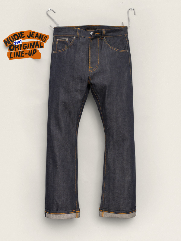 Regular Alf Dry Selvage regular bootcut jeans | Nudie Jeans