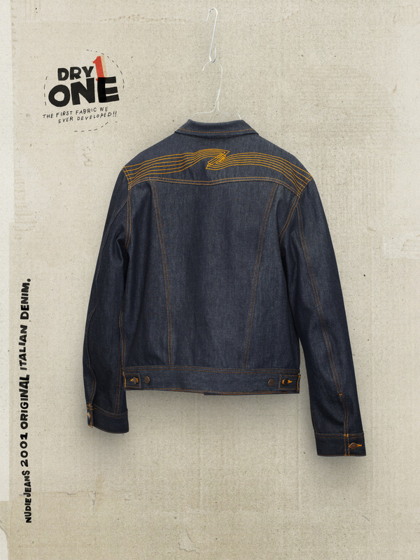 Conny Denim Jacket Dry One slim fit jacket | Nudie Jeans