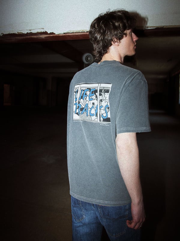 Koffe T Shirt LifeTracks III Antracite