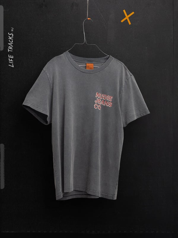 Roy T Shirt Life Tracks I Antracite