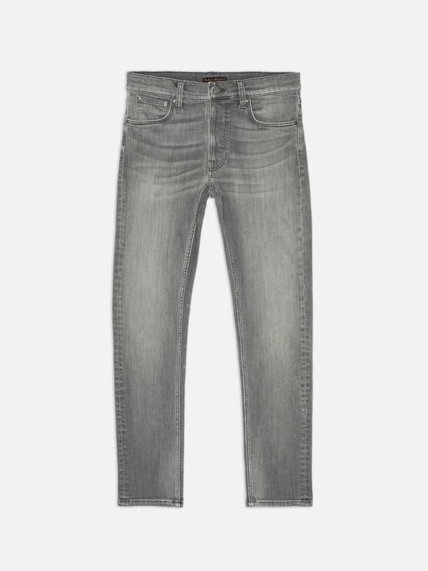 Lean Dean Grey Concrete slim tapered jeans | Nudie Jeans