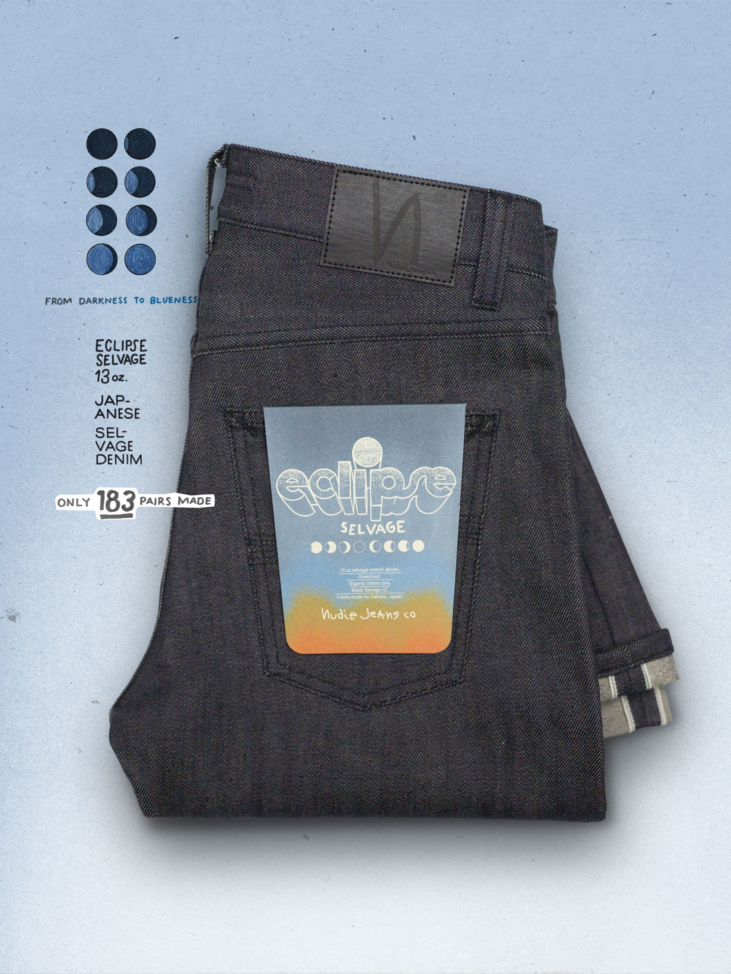 Solid Ollie Dry Eclipse Selvage