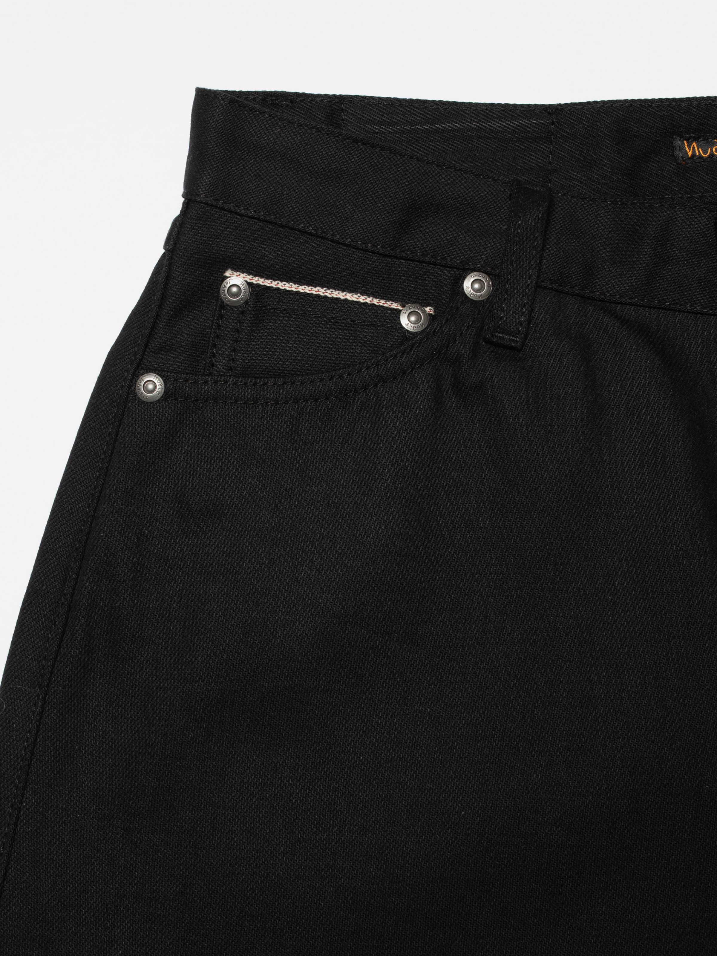 Wide Heidi Space Black Selvage