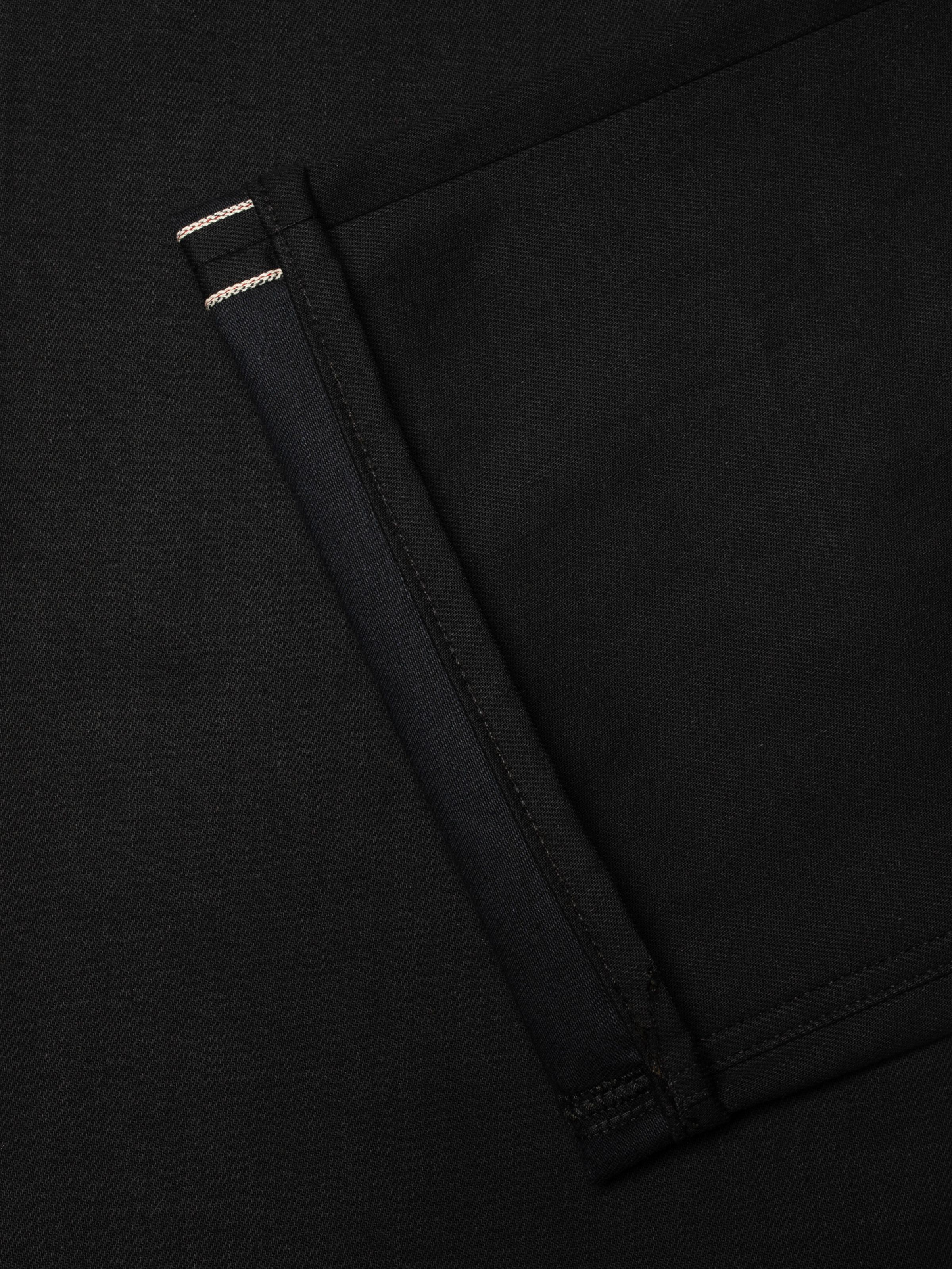 Wide Heidi Space Black Selvage