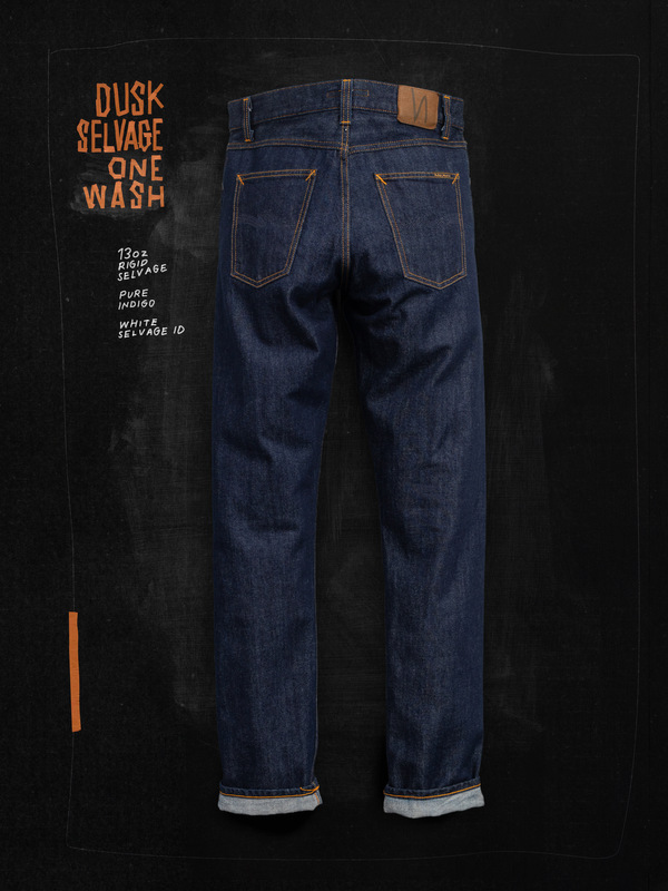 Steady Eddie II Dusk Selvage One Wash jeans | Nudie Jeans
