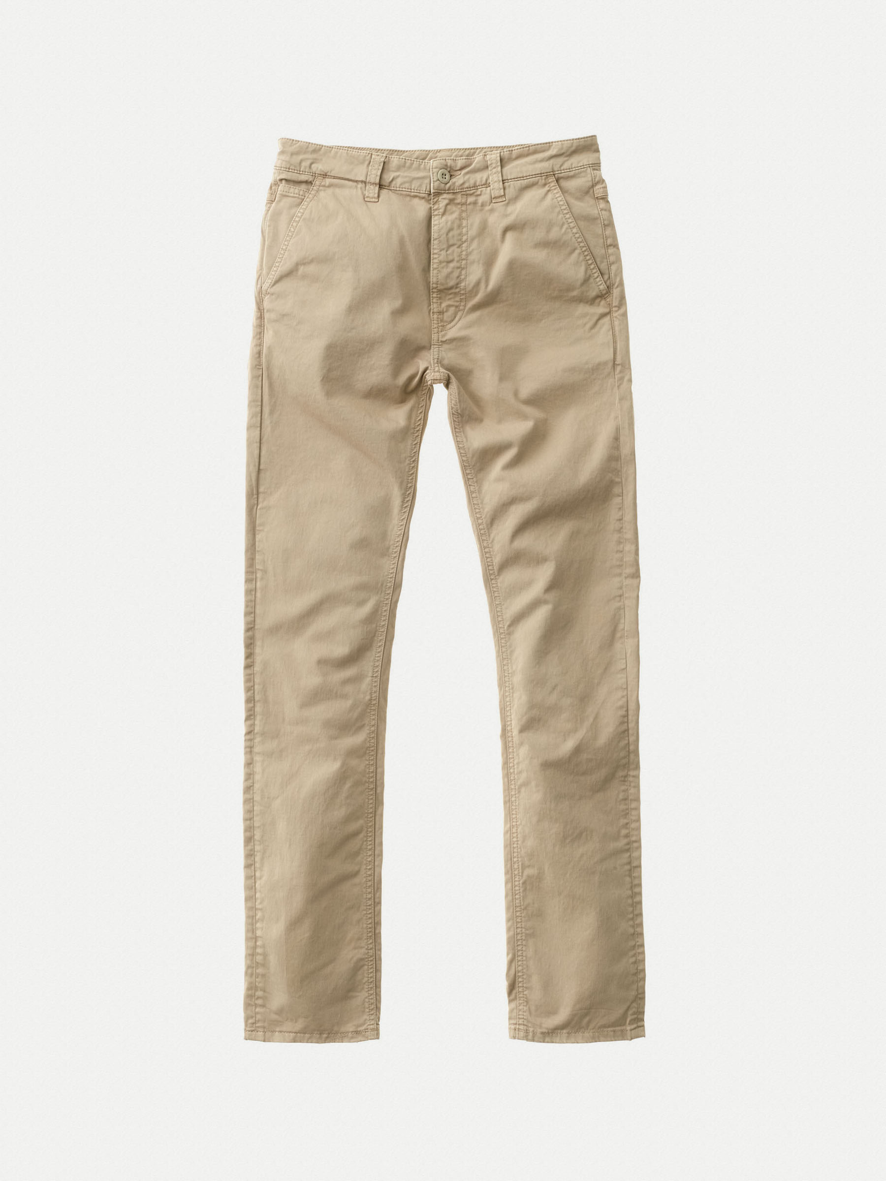 Nudie Jeans Slim Adam Beige Men's Organic Khakis W38/L32 Sustainable Clothing