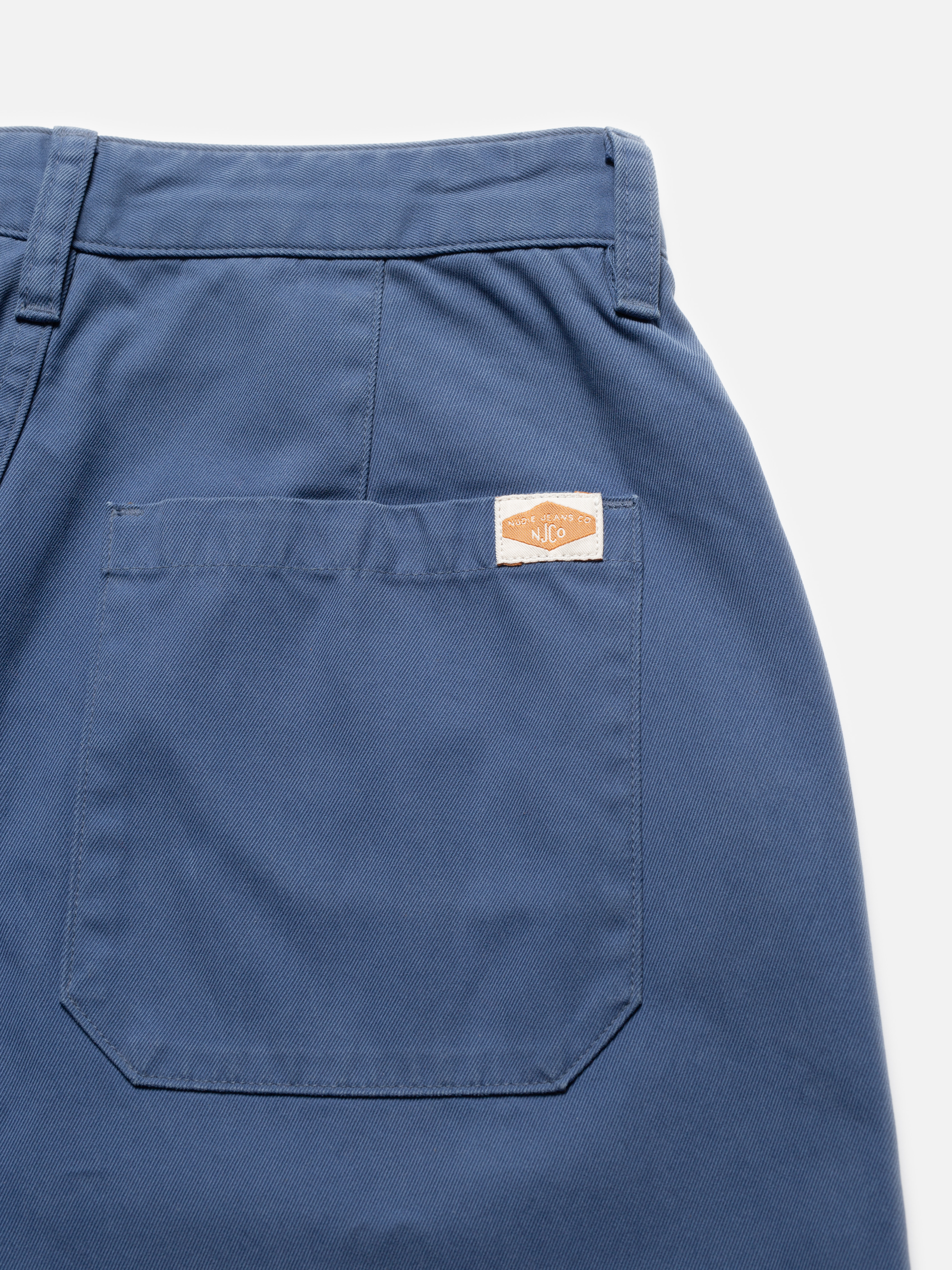 Nudie Jeans Wendy Worker Pants French Blue Blue Women's Organic W30 Sustainable Clothing